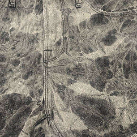 Good American Good 90s Denim Jeans Shorts High Waisted Black size 26 - Picture 6 of 7